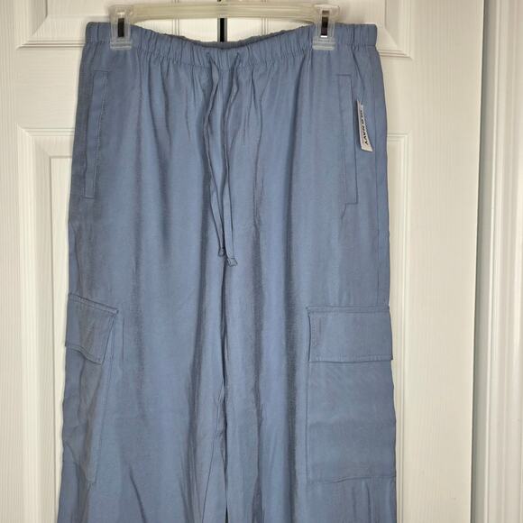 Old Navy Extra High Rise Super Wide Leg Cargo Pants NWT Size MP - Picture 5 of 10